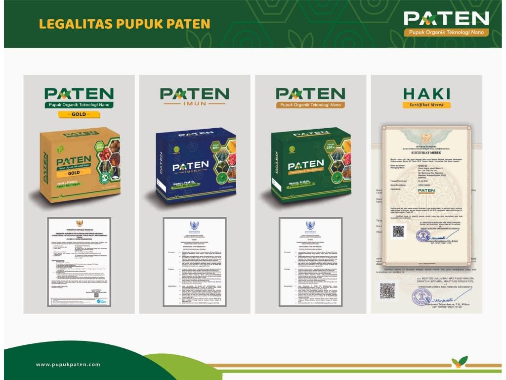 Legalitas Pupuk Paten